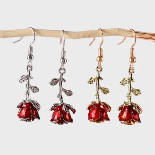 Alloy Drop Earrings