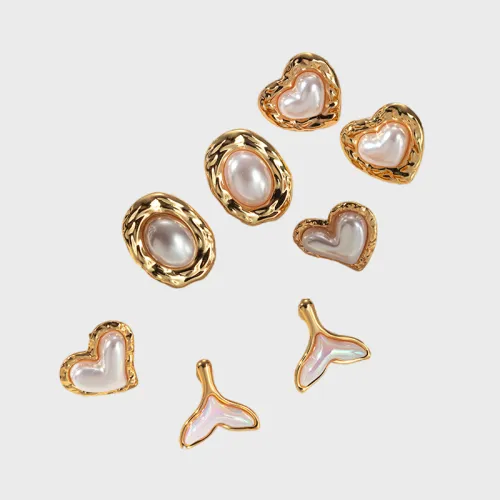 Pearl Stud Earrings