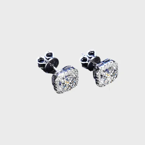 Moissanite Stud Earrings