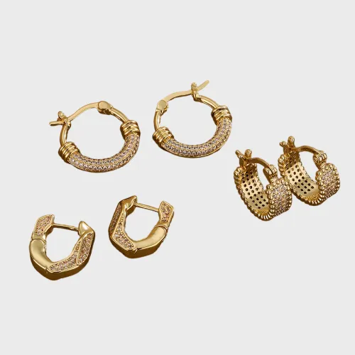 Copper Hoop Earrings