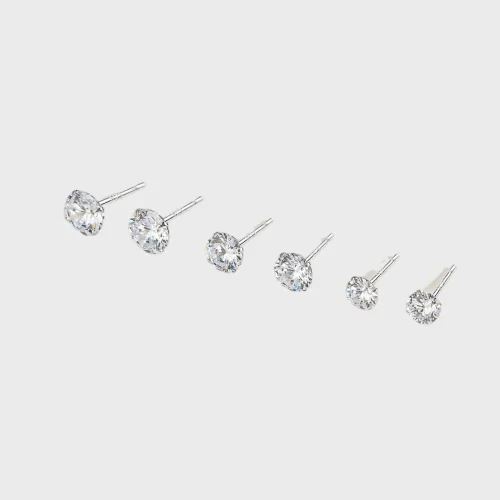 Moissanite Earring Sets