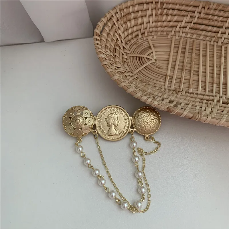 Impression Mode Alliage Placage Pierres Précieuses Artificielles Femmes Broches display picture 10