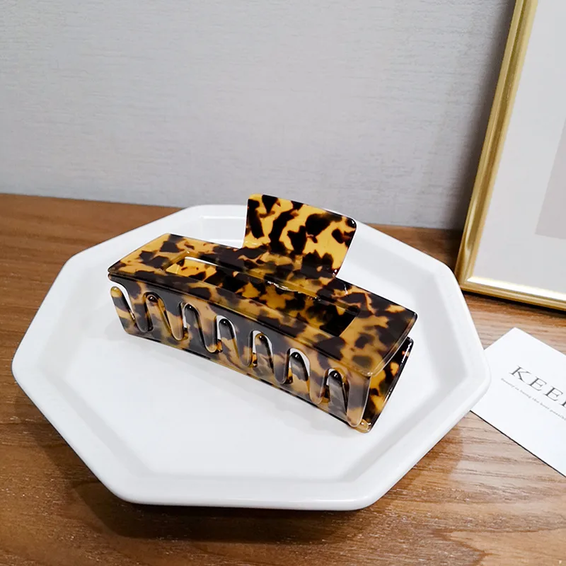 Korean Version Leopard Large Temperament Hair Clip display picture 6