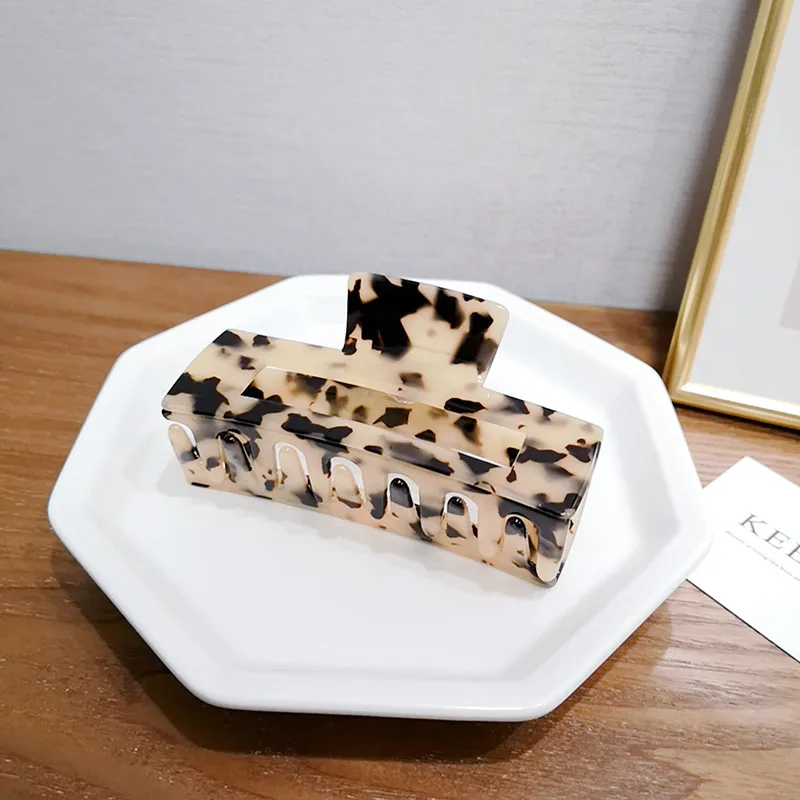 Korean Version Leopard Large Temperament Hair Clip display picture 7
