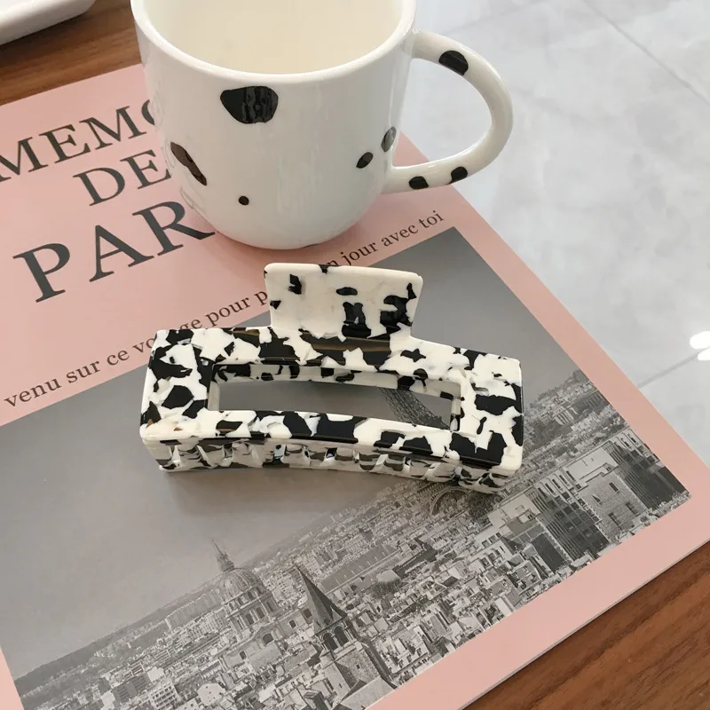Korean Version Leopard Large Temperament Hair Clip display picture 9