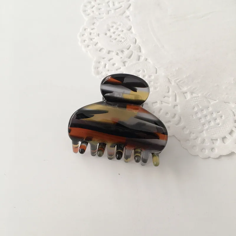 Retro Color Block Acetic Acid Sheets Hair Claws 1 Piece display picture 15