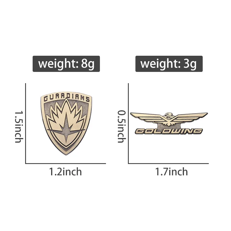 Style Simple Lettre Badge Alliage Placage Unisexe Broches display picture 1