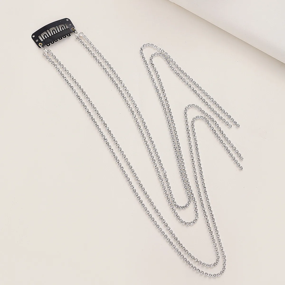 Women's Geometric Elegant Lady Rhinestone Hair Chain display picture 3
