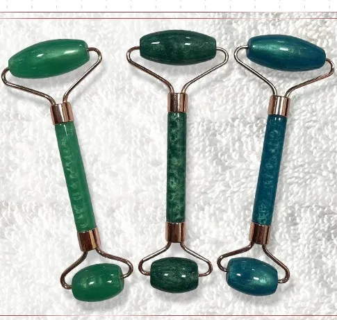 Double Roller Gua Sha Board Set Facial Massage Resin Wax Gua Sha Board display picture 2