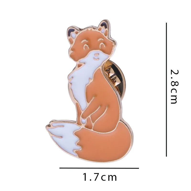 Rabbit Animal Panda Accessories Cartoon Style Cute Cowboy Style Badge Brooches Collar Pin Alloy Office Outdoor Daily Button Pin display picture 15