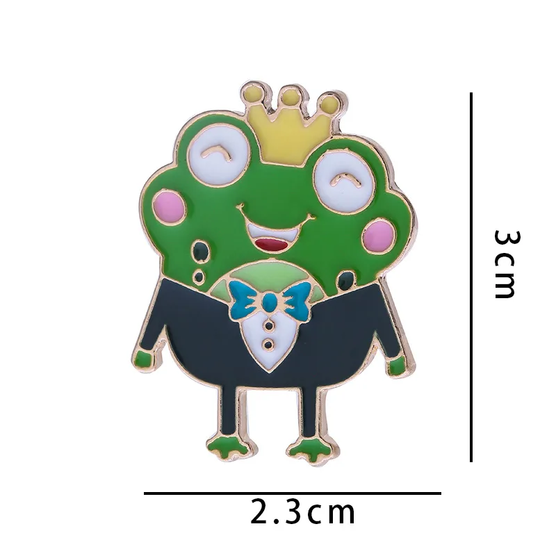 Rabbit Animal Panda Accessories Cartoon Style Cute Cowboy Style Badge Brooches Collar Pin Alloy Office Outdoor Daily Button Pin display picture 28