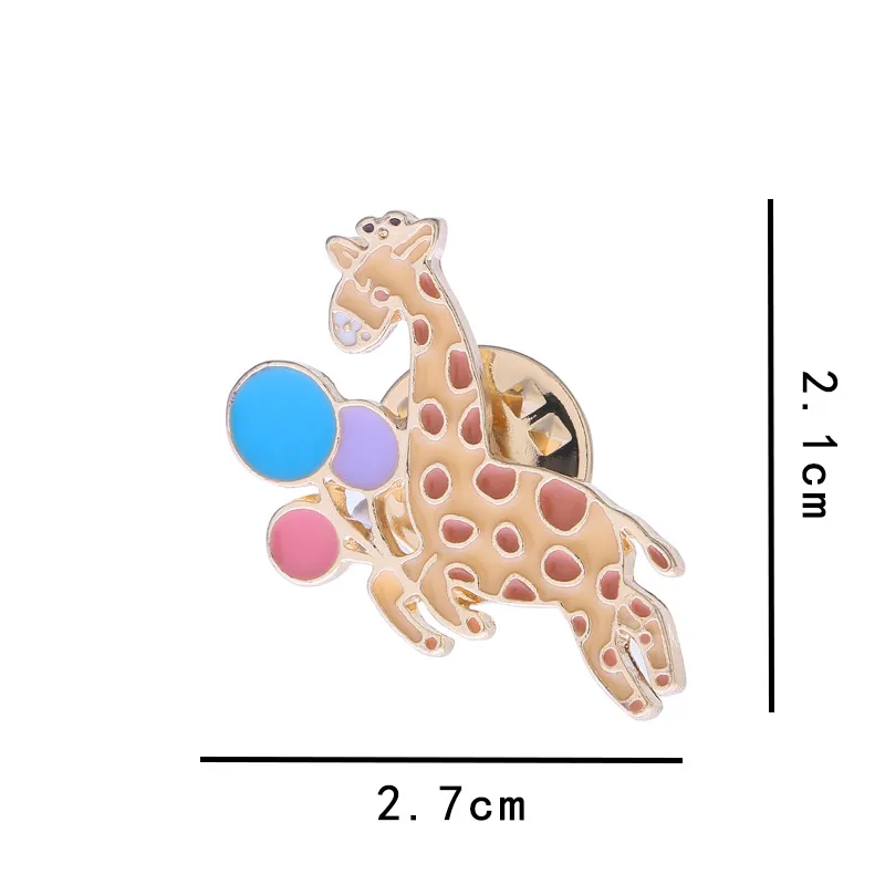Rabbit Animal Panda Accessories Cartoon Style Cute Cowboy Style Badge Brooches Collar Pin Alloy Office Outdoor Daily Button Pin display picture 16