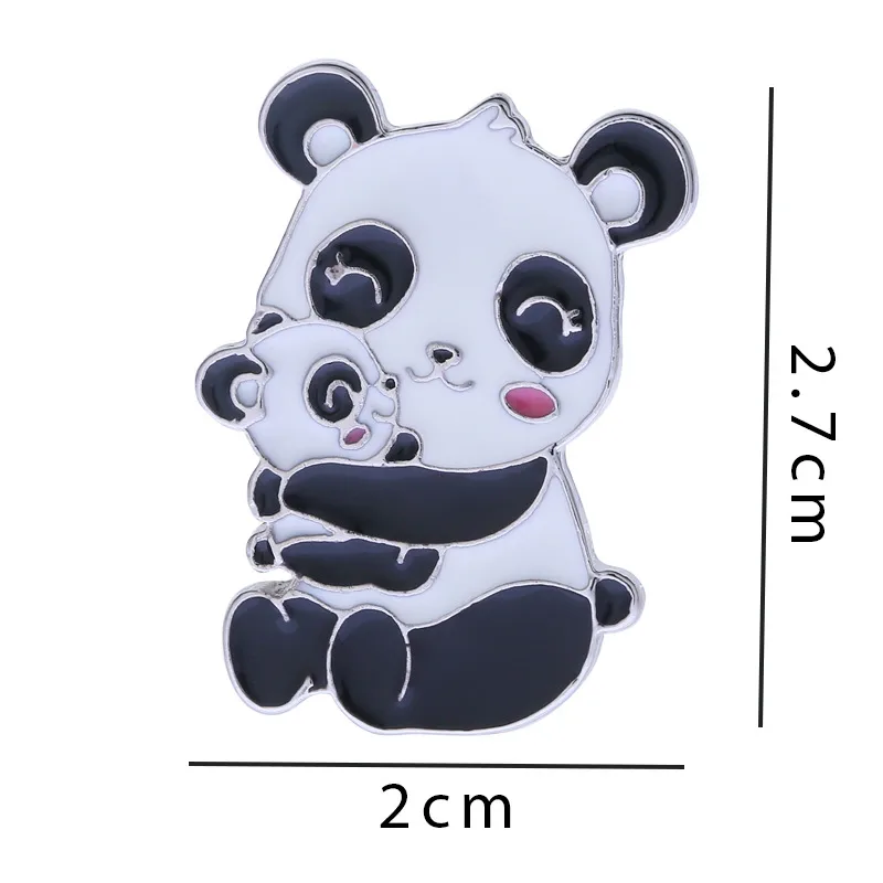 Rabbit Animal Panda Accessories Cartoon Style Cute Cowboy Style Badge Brooches Collar Pin Alloy Office Outdoor Daily Button Pin display picture 30