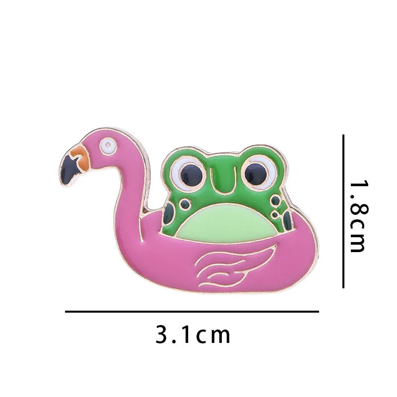 Rabbit Animal Panda Accessories Cartoon Style Cute Cowboy Style Badge Brooches Collar Pin Alloy Office Outdoor Daily Button Pin display picture 23