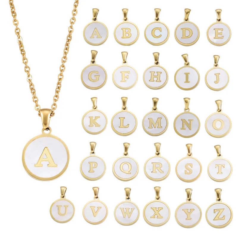 Letter Elegant Lady Alloy Pendant Necklace Wholesale display picture 5