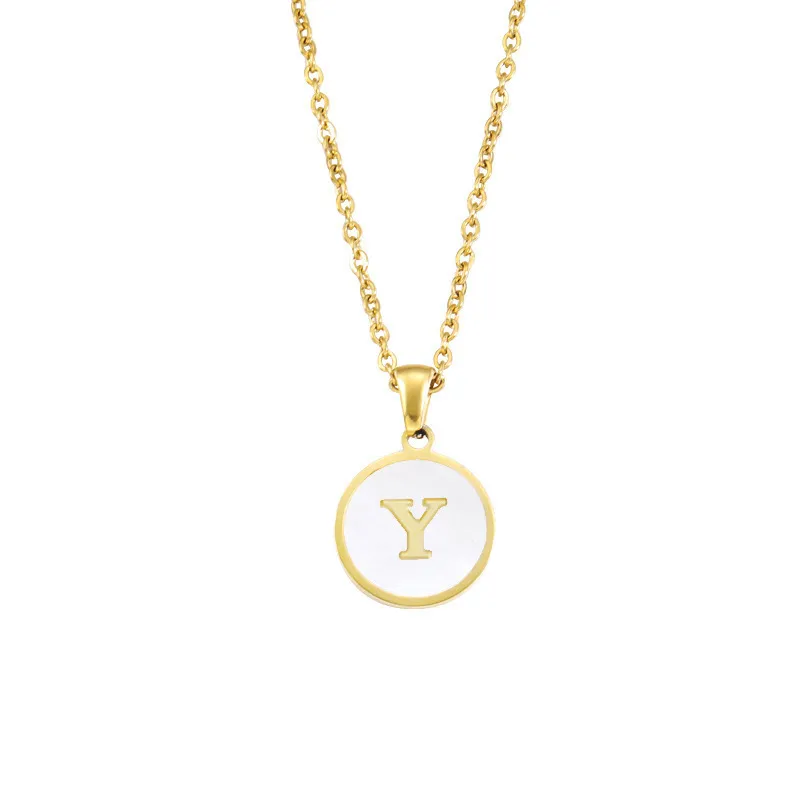 Letter Elegant Lady Alloy Pendant Necklace Wholesale display picture 8