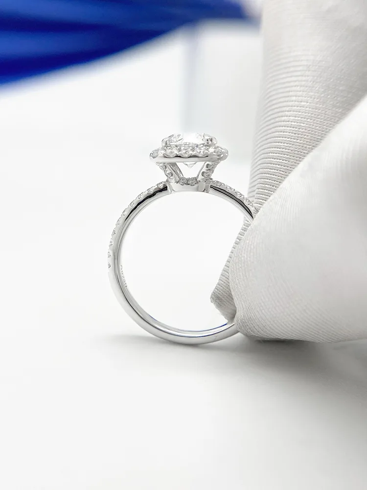 18K White Gold 18K 18K Gold Plated Case 18K Gold Plated Rings display picture 1