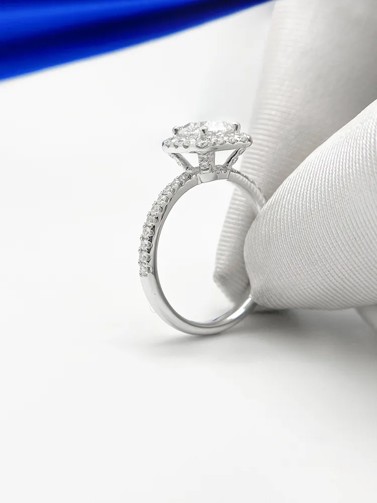 18K White Gold 18K 18K Gold Plated Case 18K Gold Plated Rings display picture 6