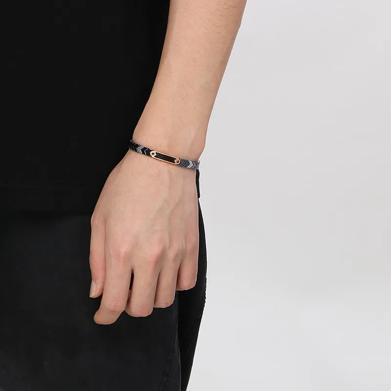 Géométrique Style Simple Acier Inoxydable 304 Bracelets De Gros display picture 8