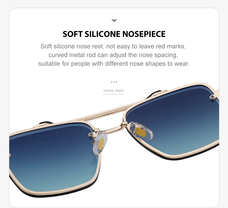 Retro Streetwear Color Block Pc Square Full Frame Men's Sunglasses display picture 5