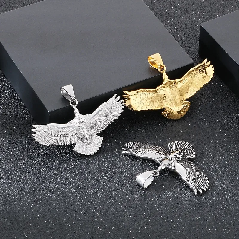 1 Pieza Acero Inoxidable 304 Águila Colgante display picture 9