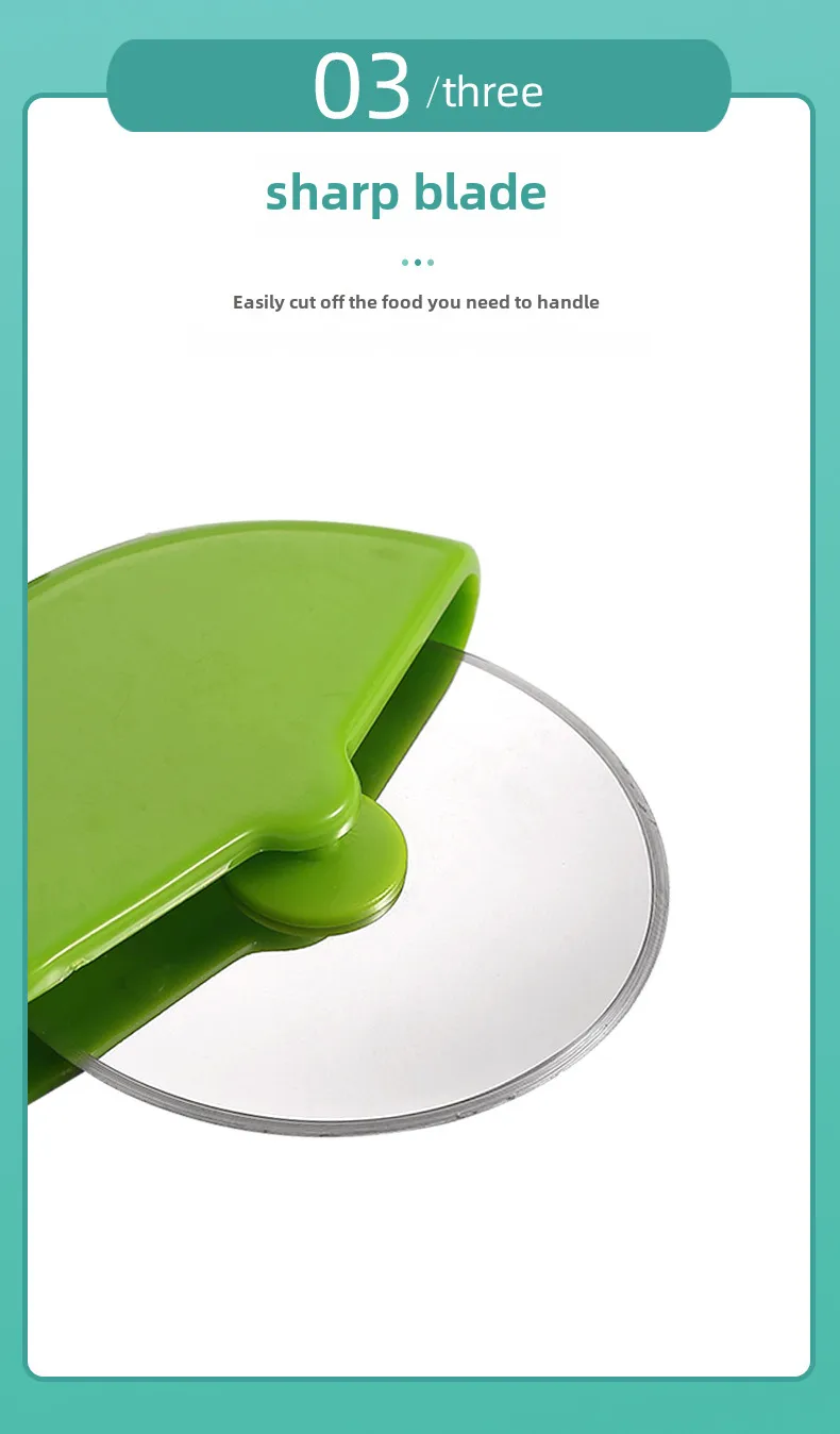 Stainless Steel Pizza Cutter Round Roller Cutter Baking Tools Kitchen Modern Minimalist display picture 6