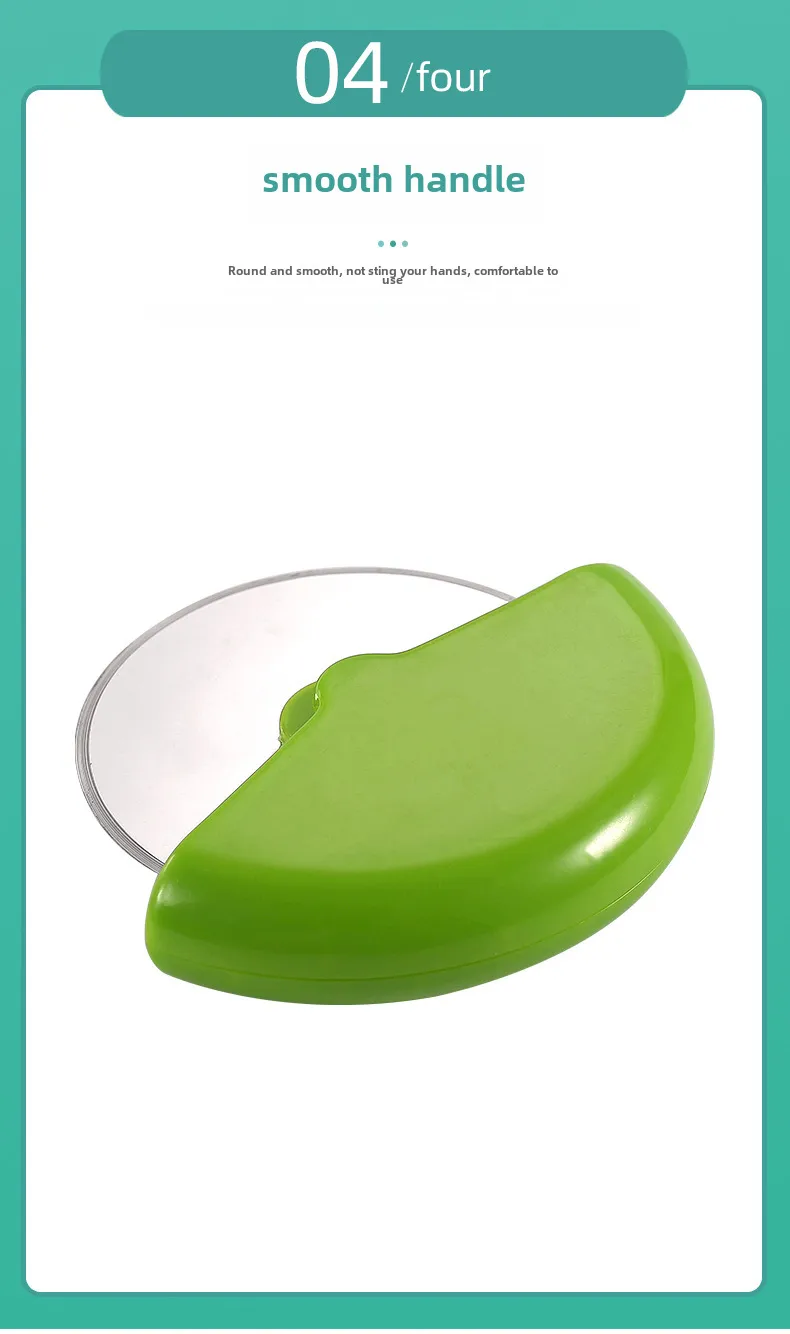 Stainless Steel Pizza Cutter Round Roller Cutter Baking Tools Kitchen Modern Minimalist display picture 7