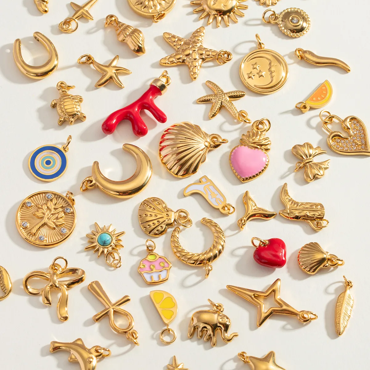 Acier Inoxydable 304 Lettre Fruit Pendentif display picture 6
