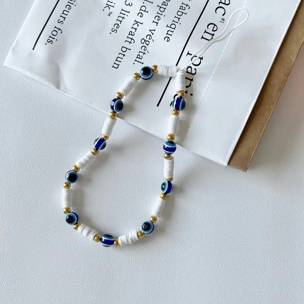 Simple Style Classic Style Artistic Eye Arylic Synthetic Resin Plastic Mobile Phone Chain display picture 1
