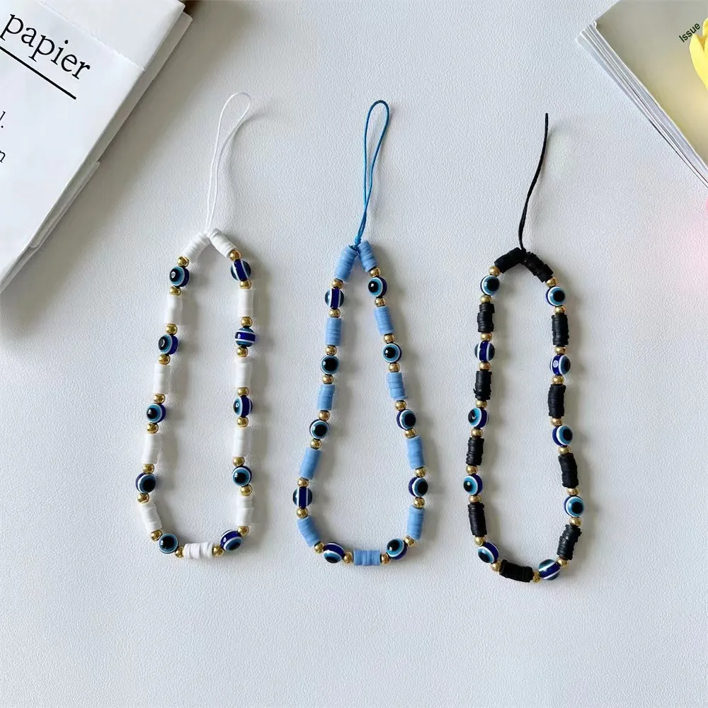Simple Style Classic Style Artistic Eye Arylic Synthetic Resin Plastic Mobile Phone Chain display picture 5