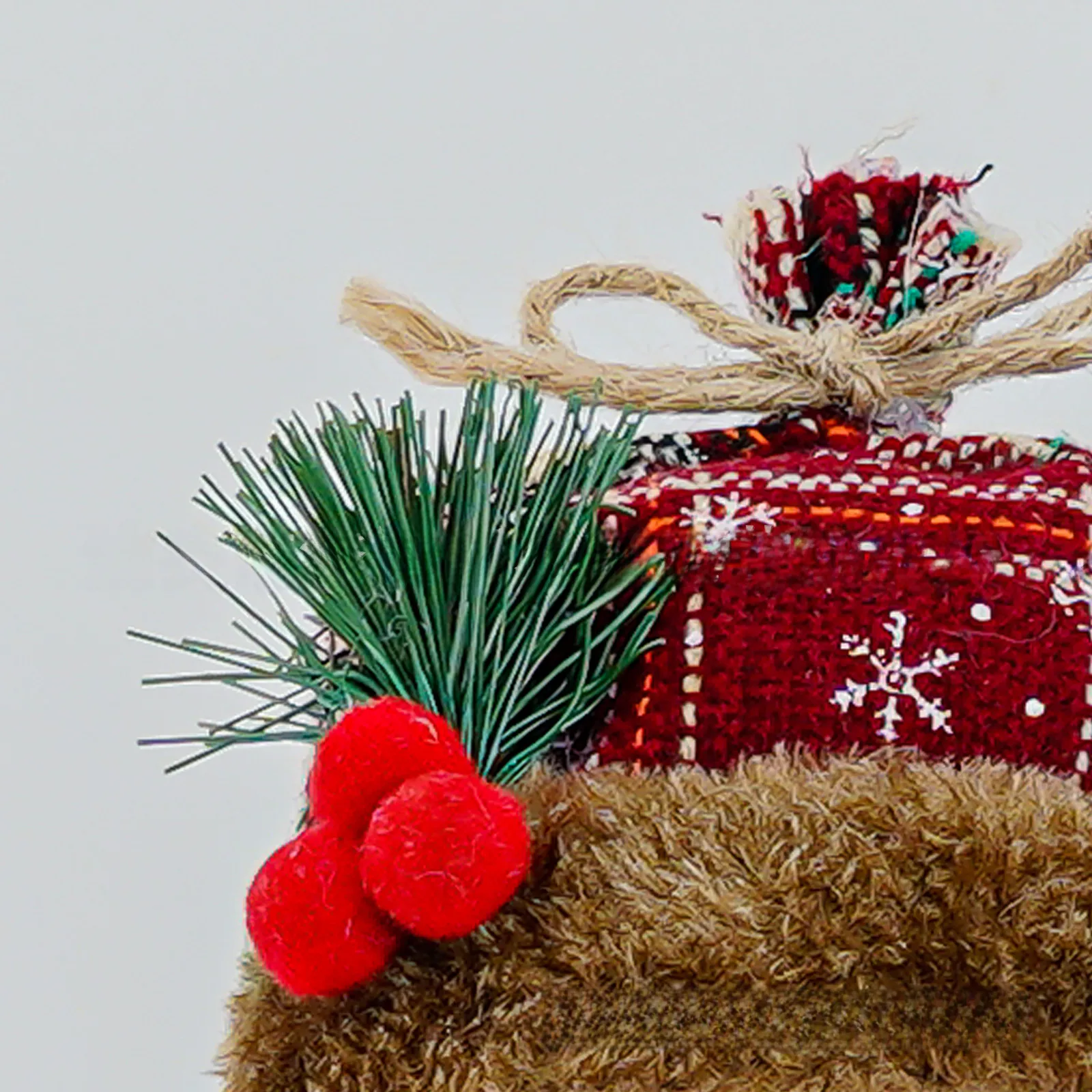 Muñeca De Navidad Retráctil Ancianos Muñeco De Nieve ELK Suministros De Decoración Navideña Decoraciones De Ambiente Navideño display picture 5