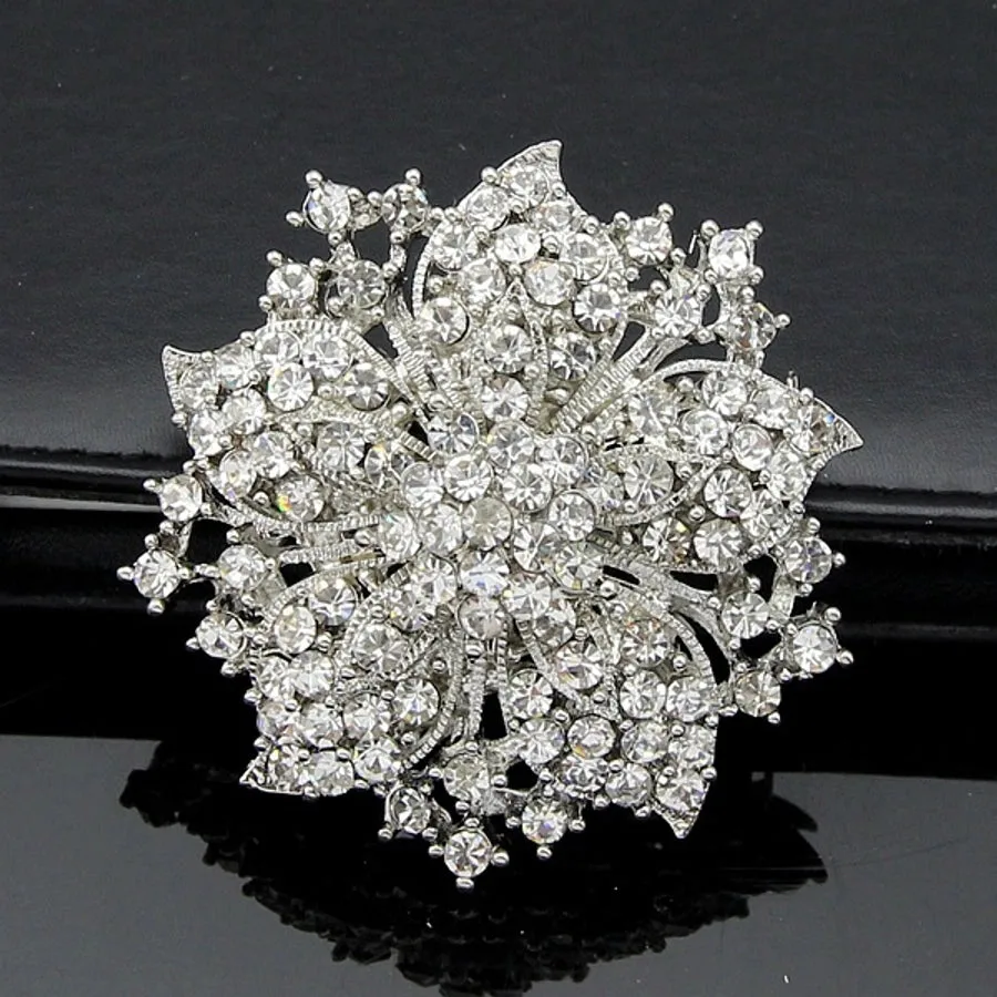 Rhinestone Brooches