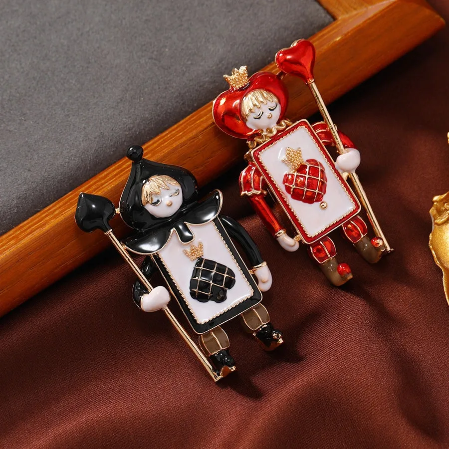 Cartoon Brooches