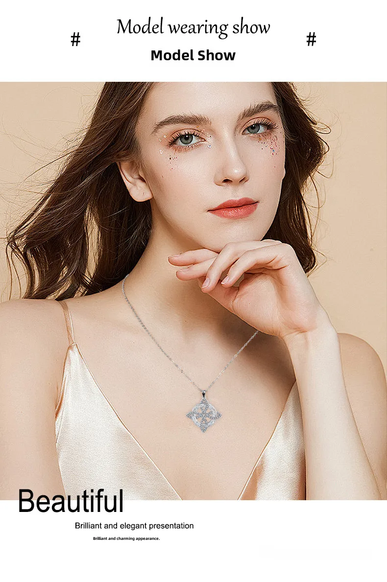 Kaman Its    Hot Celtic Wedding Necklace Fashion Personality Clavicle Chain display picture 3