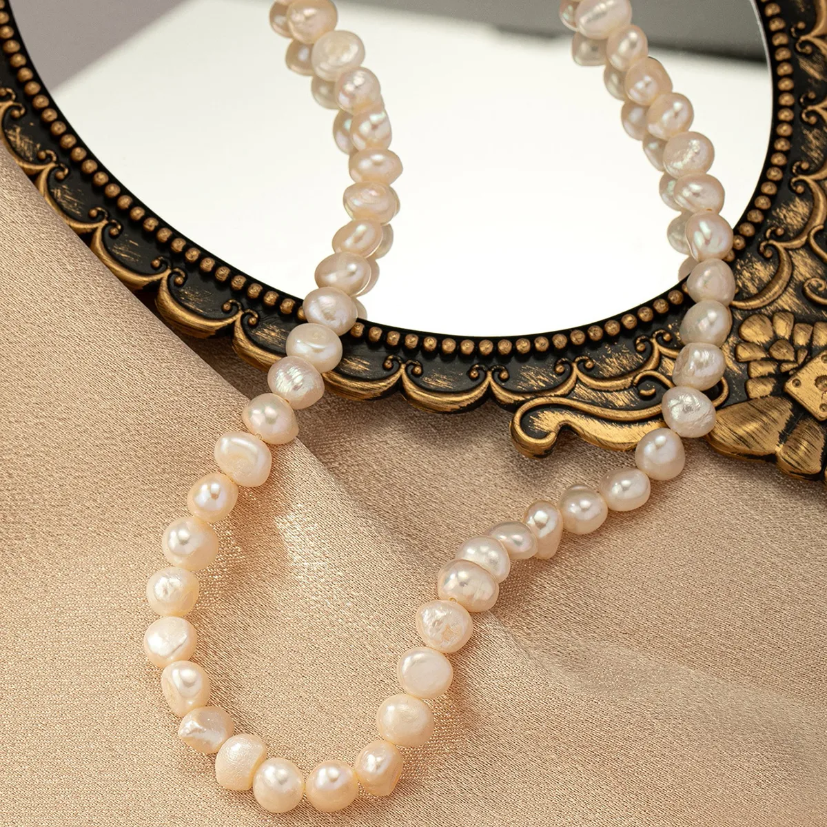Collar de perlas de agua dulce