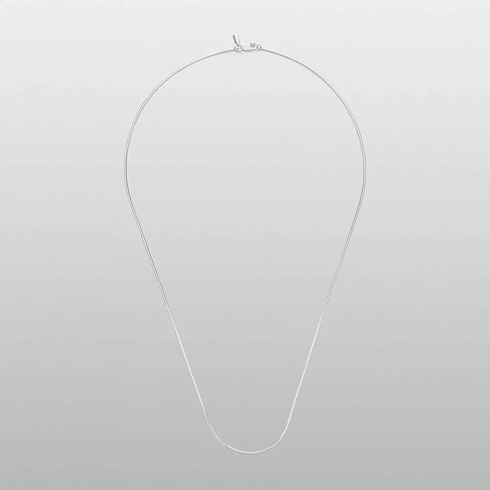Solid Color Hip-Hop Rock Simple Style 18K Gold Plated White Gold Plated 304 Stainless Steel Necklace Wholesale display picture 1