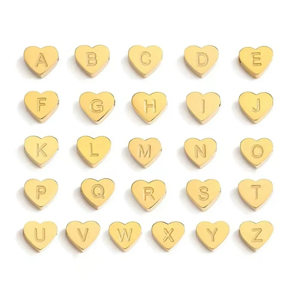 Letter Heart Shape Simple Style Classic Style Zircon 201 Stainless Steel 304 Stainless Steel Artificial Crystal Bracelets Wholesale display picture 5