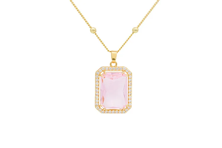 Square Copper Plating Jewelry Set display picture 5