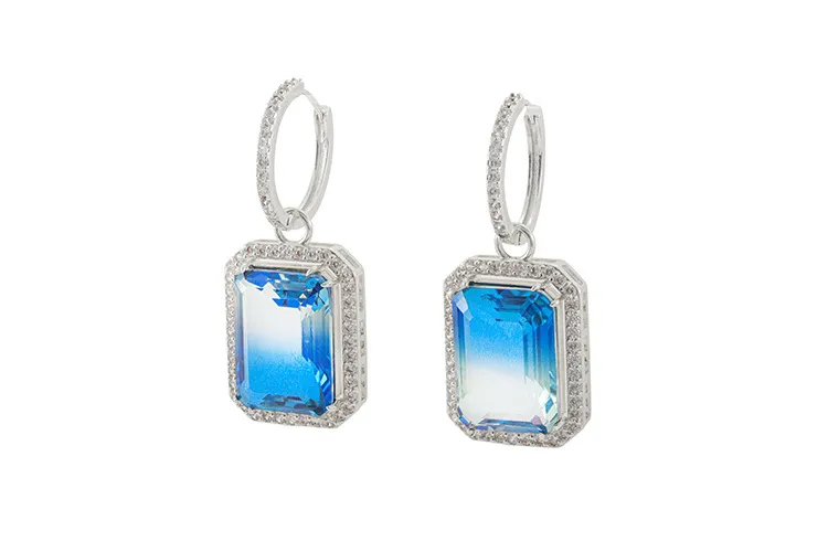 Carré Le Cuivre Placage Ensemble De Bijoux display picture 8
