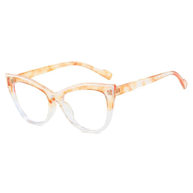 Wholesale Butterfly Frame Elegant Basic Color Block Ac Full rim frame ...