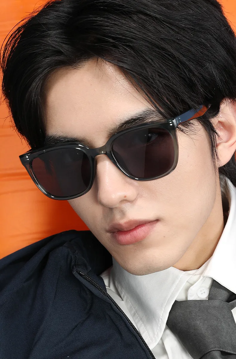 Cat Eye Streetwear Geometric Tac Full Frame Men's Sunglasses display picture 1