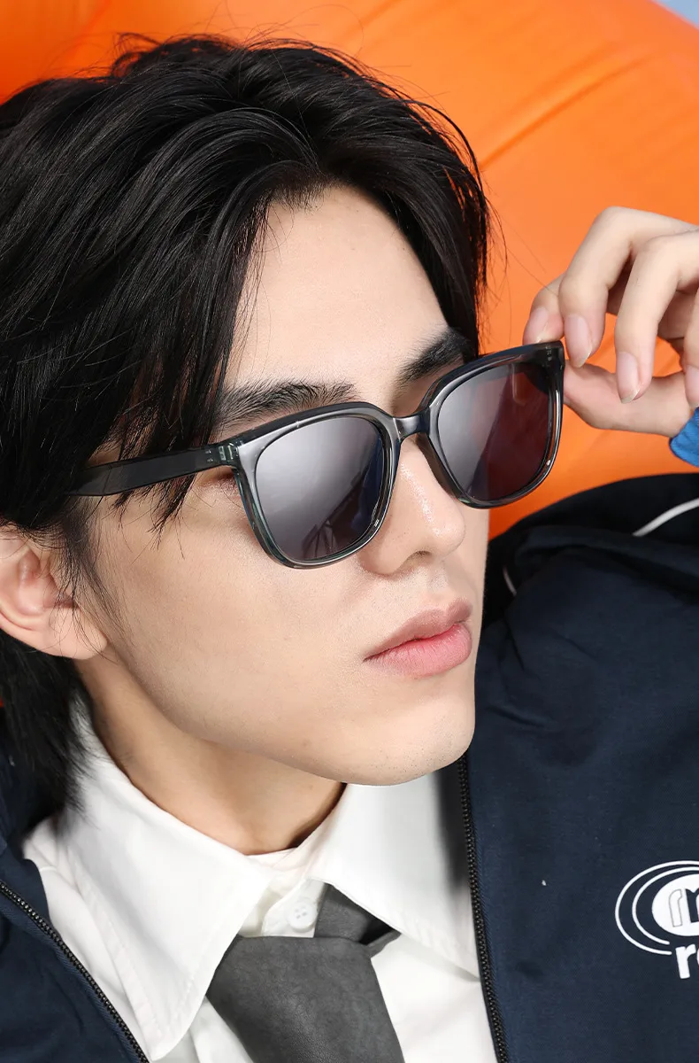 Cat Eye Streetwear Geometric Tac Full Frame Men's Sunglasses display picture 2