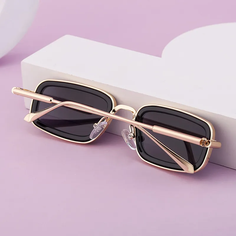 Square Casual Letter Pc Full Frame Women's Sunglasses display picture 3