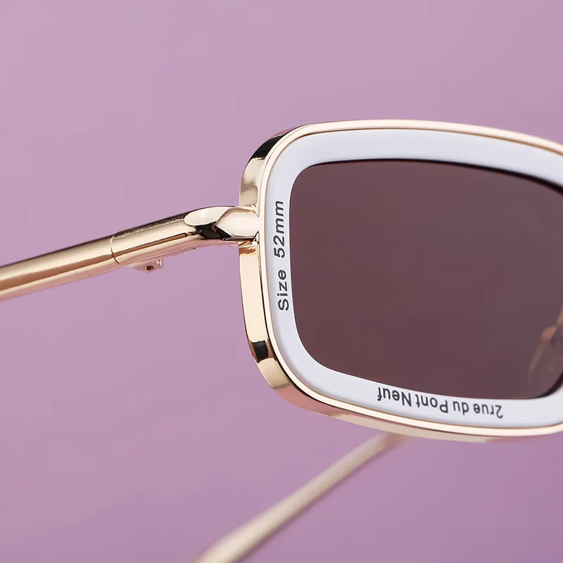 Cuadrado Casual Letra Ordenador Personal Fotograma Completo Gafas De Sol Mujer display picture 4