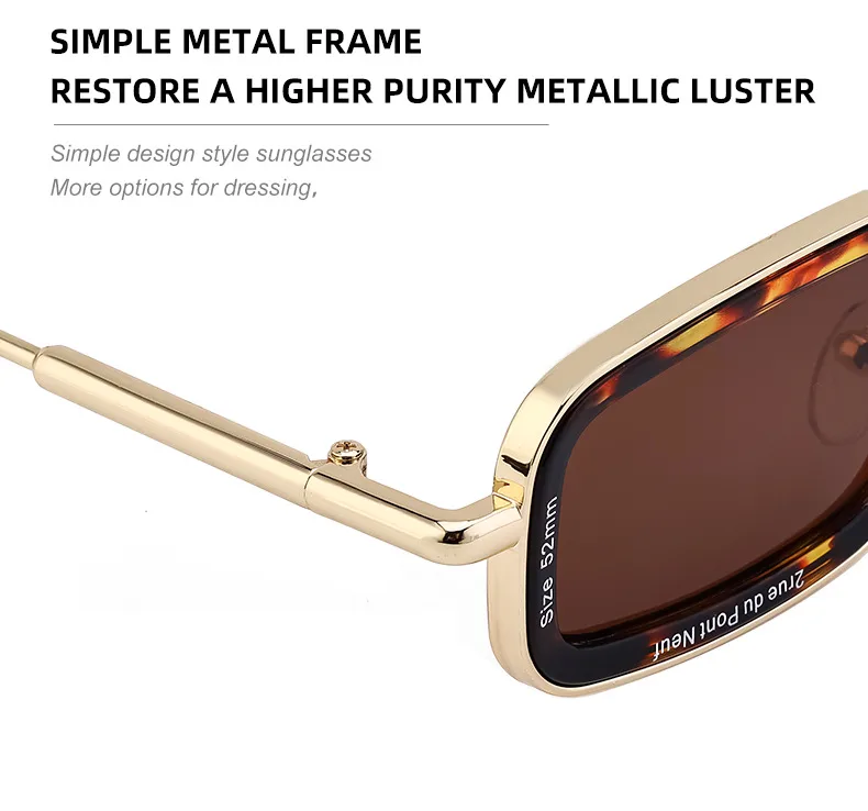 Square Casual Letter Pc Full Frame Women's Sunglasses display picture 8