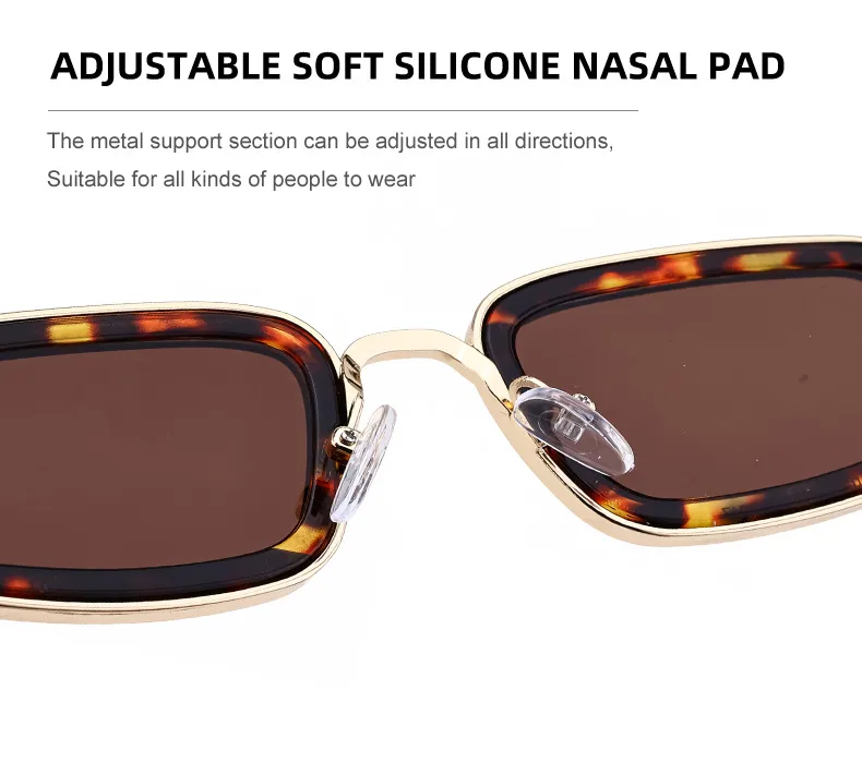 Square Casual Letter Pc Full Frame Women's Sunglasses display picture 11