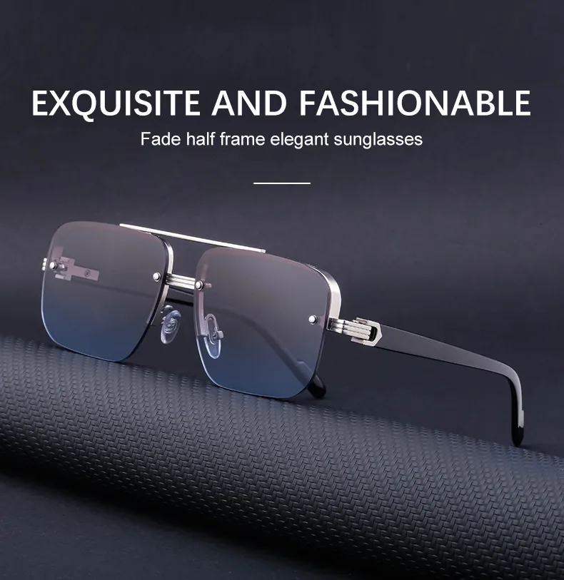 Square Streetwear Geometric Pc Full Frame Women's Sunglasses display picture 1