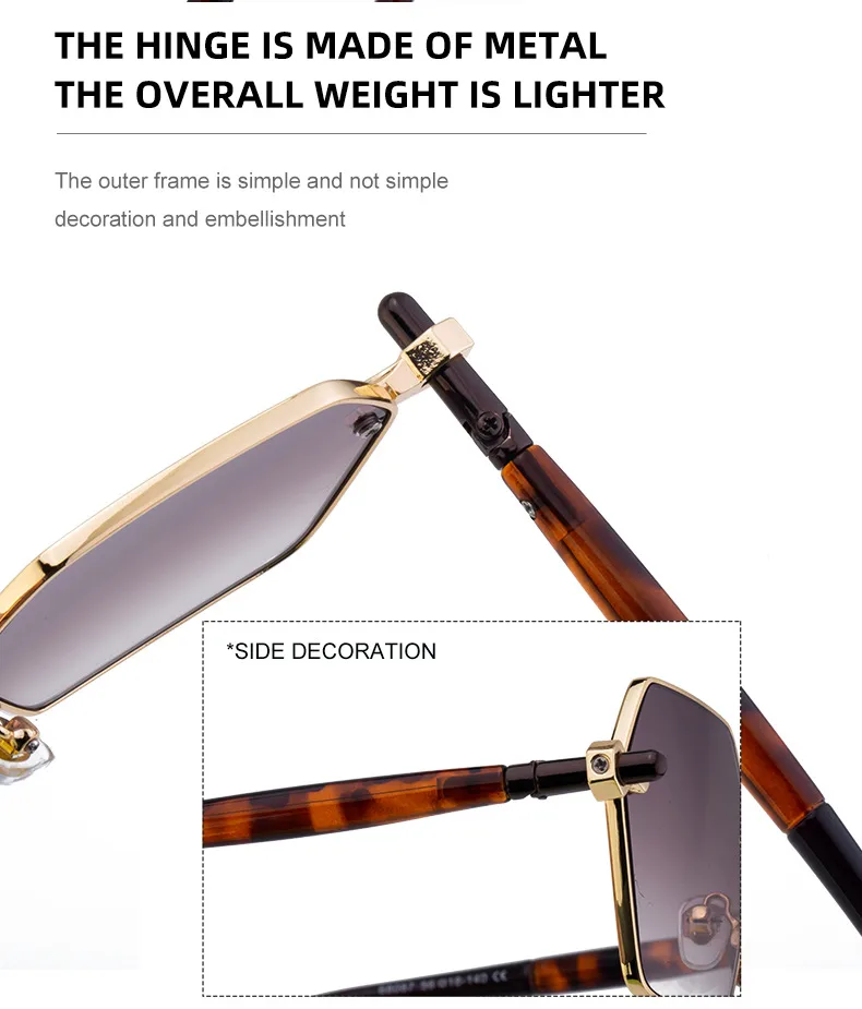 Polygon Modern Style Classic Style Geometric Pc Full Frame Men's Sunglasses display picture 10