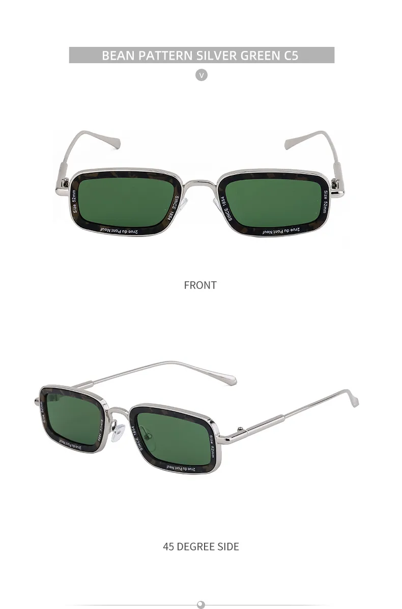 Square Casual Letter Pc Full Frame Women's Sunglasses display picture 19