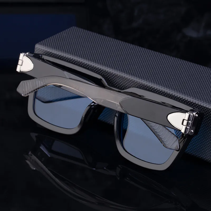 Carré Style Moderne Style Classique Géométrique Pc Plein Cadre Hommes De Lunettes De Soleil display picture 5